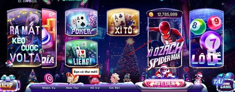 game bài Xì dách Spiderman hấp dẫn