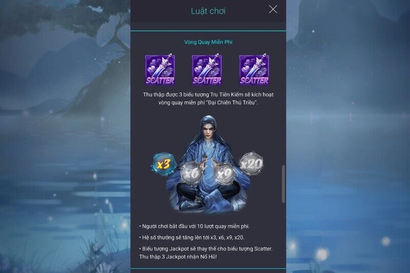 Luật chơi nổ hũ Tru Tiên