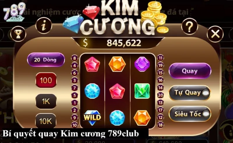 Mini game Kim Cương – Săn đá quý, nhận thưởng khủng