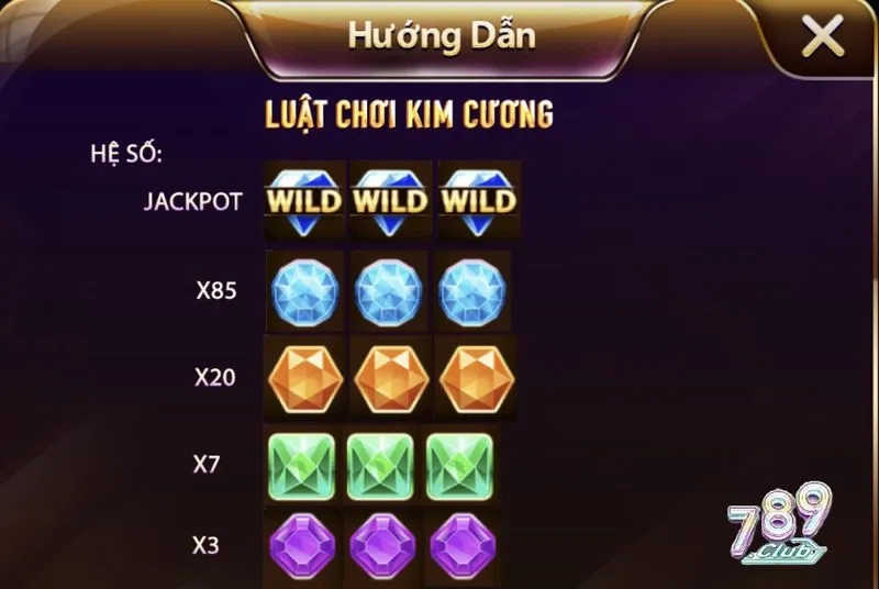 Mini game Kim cương 789Club