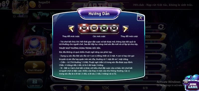 mẹo chơi xóc đĩa