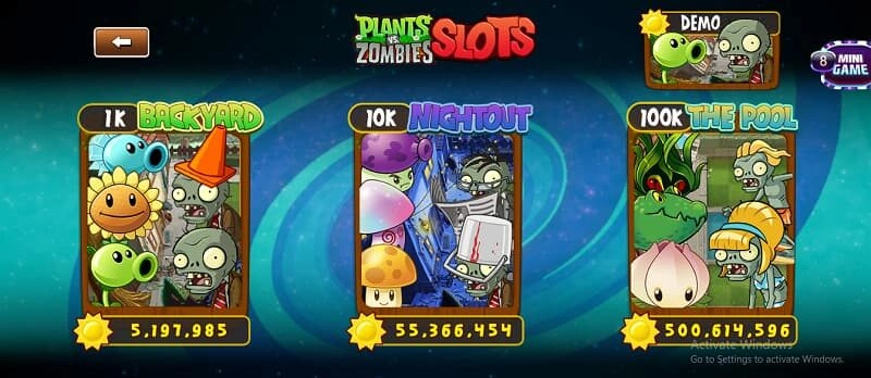 Cách chơi nổ hũ Plant and Zombie quay hũ rinh ngay 600 củ