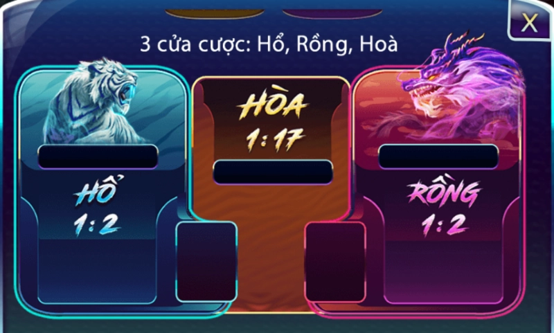 luật Rồng Hổ đổi thưởng 789Club