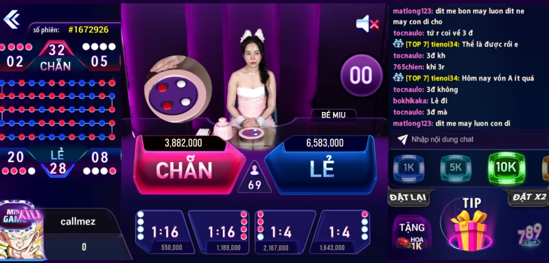 Xóc đĩa livestream | Ngắm gái đẹp, ring ngay phần thưởng khủng