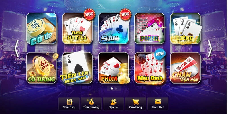 Top 5 game bài nhiều người chơi nhất tại 789club năm 2025