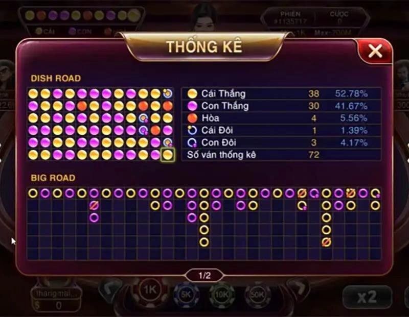 Khám phá các loại cầu Baccarat để ứng dụng vào cách đánh Baccarat không bao giờ thua